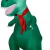Gemmy Christmas Airblown Inflatable T Rex, 3.5 Ft Tall, Green Coming Soon