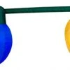 Gemmy Light Show Christmas Airblown Inflatable Christmas Decor Light Bulb S/6 (Multi), 2 Ft Tall Coming Soon