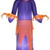 Halloween Gemmy Airblown Pumpkin Reaper W/Top Hat Giant , 12 Ft Tall, Purple