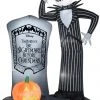Gemmy 6 Ft Tall Airblown Jack Skellington W/Tombstone Scene Disney Halloween