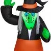 Seasons Inflatables Gemmy Airblown Inflatable Car Buddy Witch Halloween