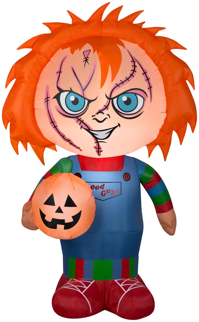 Seasons Inflatables Coming Soon Gemmy 5 FT Airblown Inflatable Stylized Chucky 1 Seasons Inflatables Coming Soon Gemmy 5 FT Airblown Inflatable Stylized Chucky