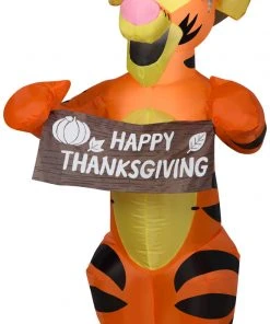Seasons Inflatables Gemmy 3.5' Airblown Inflatable Harvest Tigger Disney