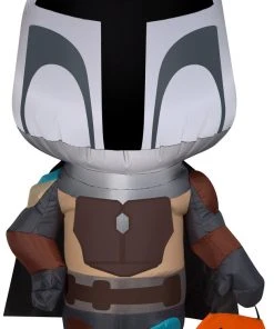 Gemmy 3.5 Ft Tall Airblown Halloween The Mandalorian Star Wars