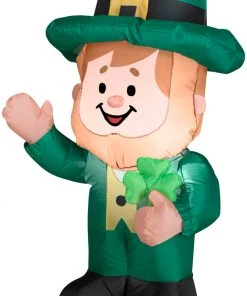 Gemmy 3.5' Airblown Leprechaun Spring Inflatable
