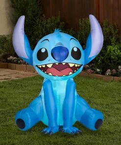 Limited Edition Inflatables Gemmy 5ft Tall Airblown Disney Limited Edition Stitch