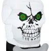 Gemmy 5' Airblown Gotham Skull Halloween Inflatable