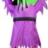 Gemmy 4.5' Airblown Witch Hanging From Roof Halloween Inflatable