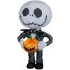 Seasons Inflatables Coming Soon Gemmy Halloween Greeter Jack Skellington-Disney