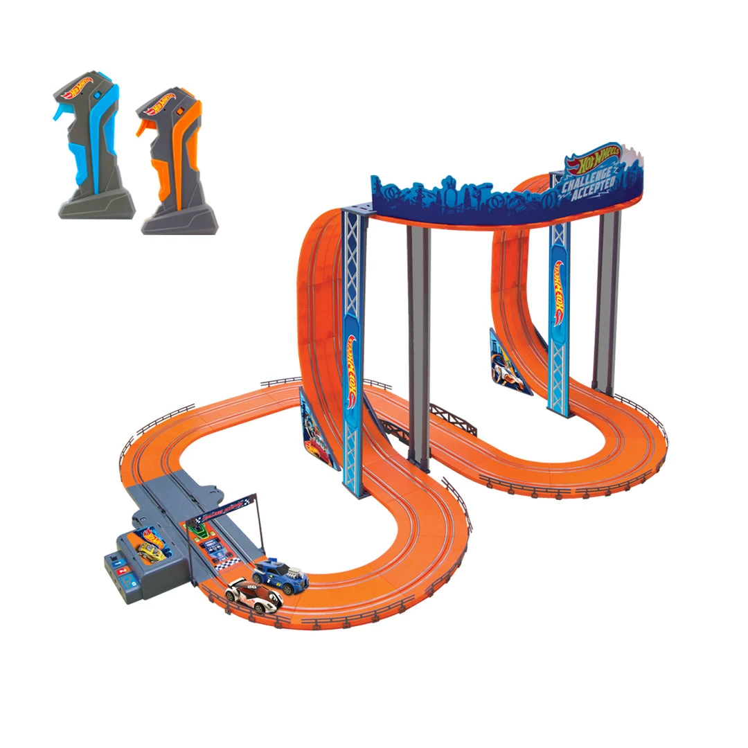 KidzTech 1:43 Hot Wheels Anti-Gravity Slot Track Set - 21.6 Ft (A/C) 1 KidzTech 1:43 Hot Wheels Anti-Gravity Slot Track Set - 21.6 Ft (A/C)