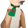 Gemmy Airblown Inflatable Inflatable Rudolph The Red Nosed Reindeer With Striped Scarf, 3.5 Ft Tall