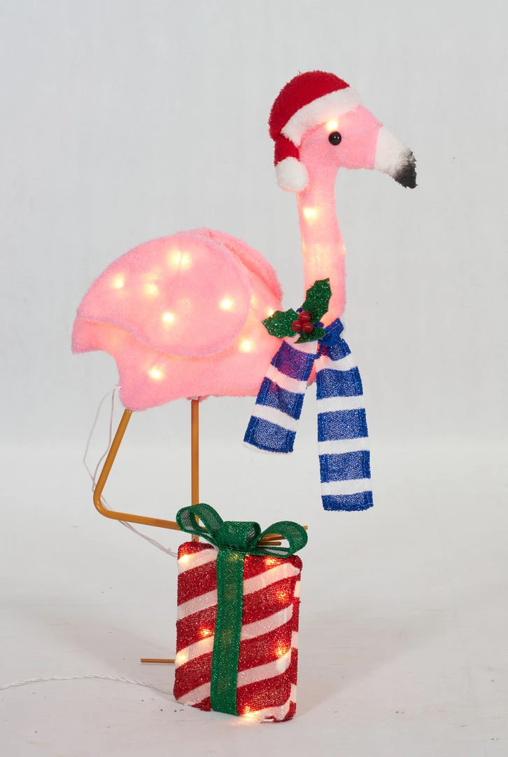 Everstar 32" UL Plush Flamingo Sculpture 1 Everstar 32" UL Plush Flamingo Sculpture