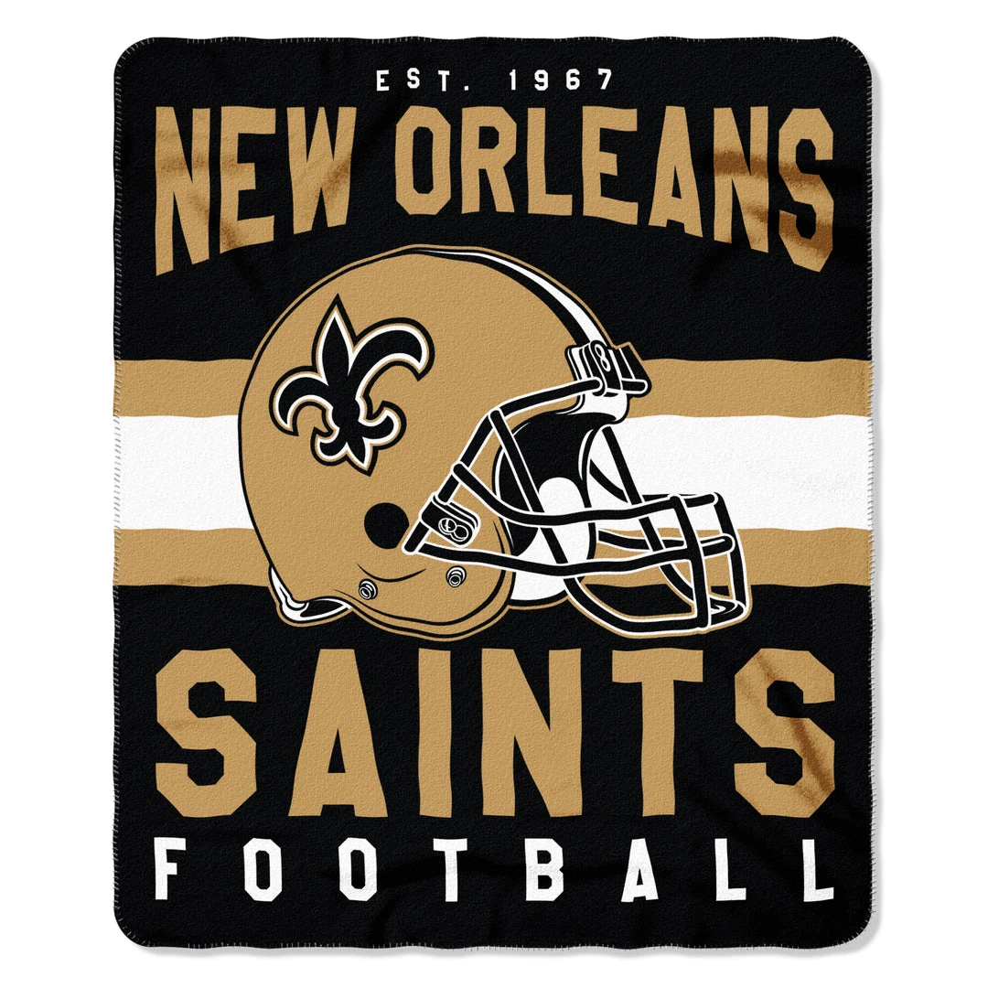 The Northwest Company New Orleans Saints Fleece Throw , Gold Blankets 1 The Northwest Company New Orleans Saints Fleece Throw , Gold Blankets