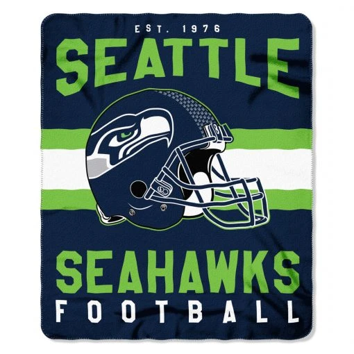 The Northwest Company Seattle Seahawks Fleece Throw 8 The Northwest Company Seattle Seahawks Fleece Throw