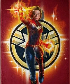 The Northwest Company CAPTAIN MARVEL SUPERNATURAL SCIENCE Blankets