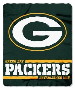 The Northwest Company Green Bay Packers Fleece Throw , Green Blankets