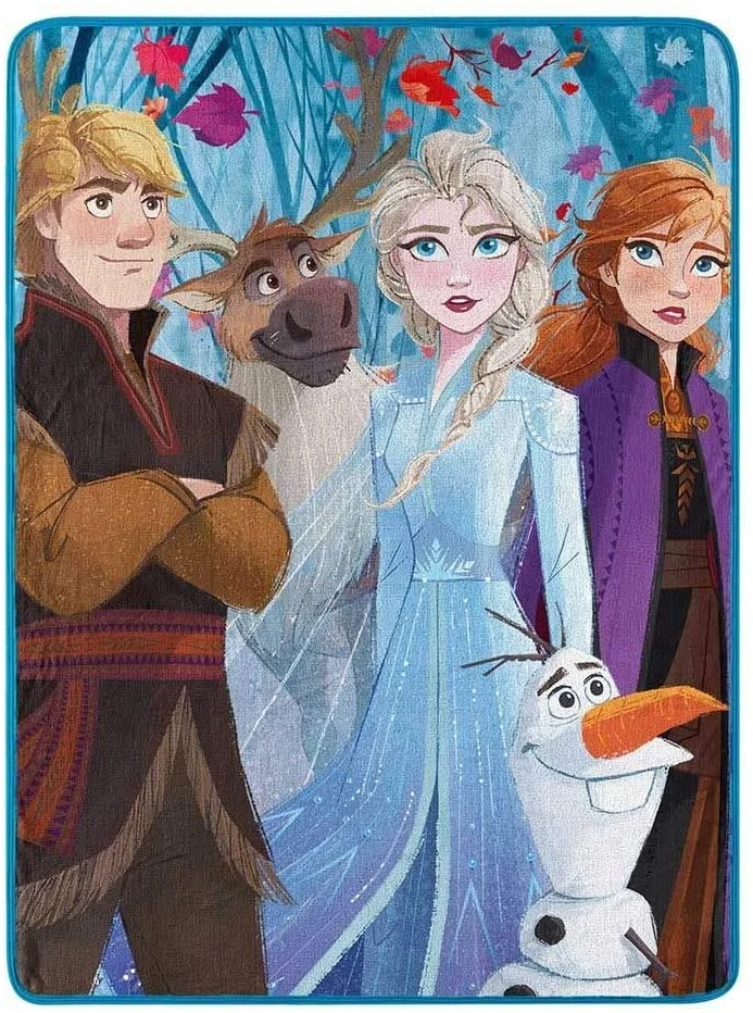 The Northwest Company FROZEN 2 FALL FOLIAGE Blankets 1 The Northwest Company FROZEN 2 FALL FOLIAGE Blankets