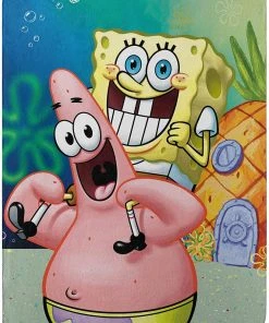 Blankets The Northwest Company SPONGE BOB HELPING OUT