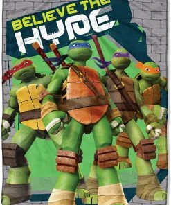 The Northwest Company TEENAGE MUTANT NINJA TURTLES HYPE, Green Blankets